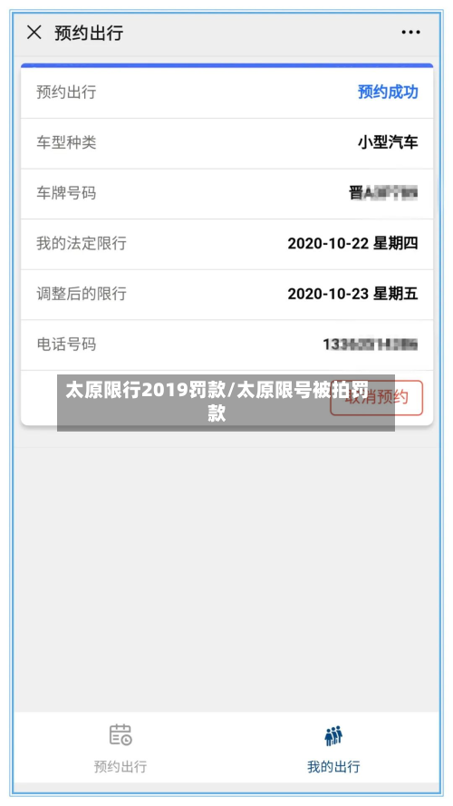太原限行2019罚款/太原限号被拍罚款