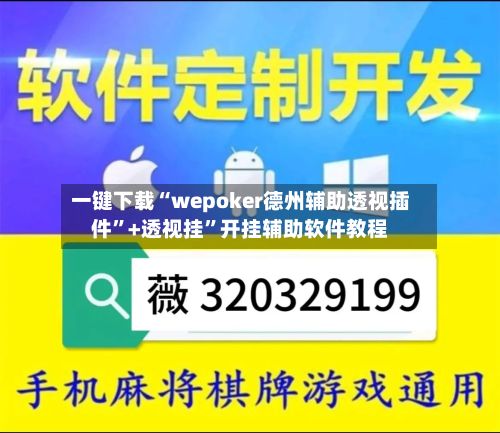 一键下载“wepoker德州辅助透视插件”+透视挂”开挂辅助软件教程-第3张图片