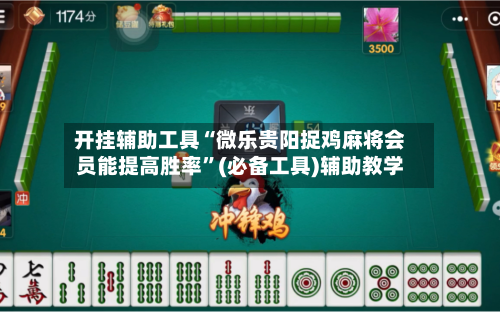 开挂辅助工具“微乐贵阳捉鸡麻将会员能提高胜率”(必备工具)辅助教学