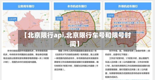 【北京限行api,北京限行车号和限号时间】
