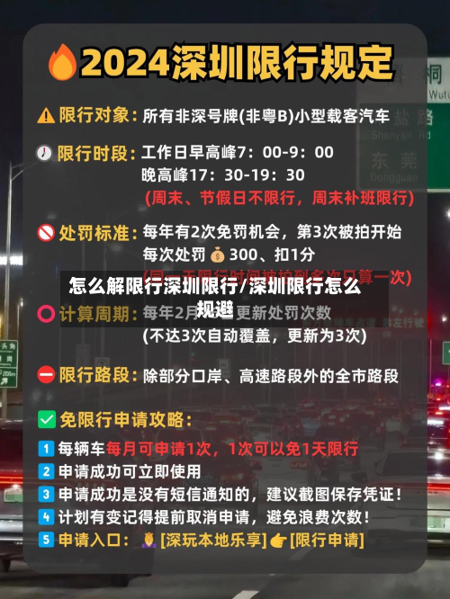 怎么解限行深圳限行/深圳限行怎么规避-第2张图片