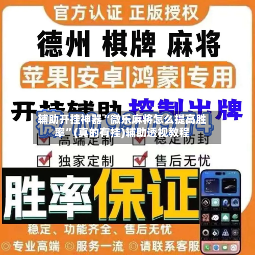辅助开挂神器“微乐麻将怎么提高胜率”(真的有挂)辅助透视教程-第2张图片