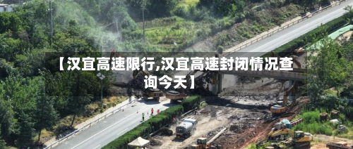 【汉宜高速限行,汉宜高速封闭情况查询今天】-第3张图片