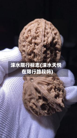 涞水限行标志(涞水天悦在限行路段吗)-第3张图片