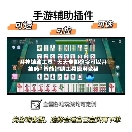 开挂辅助工具“天天贵阳确实可以开挂吗	”智能辅助工具使用教程-第2张图片