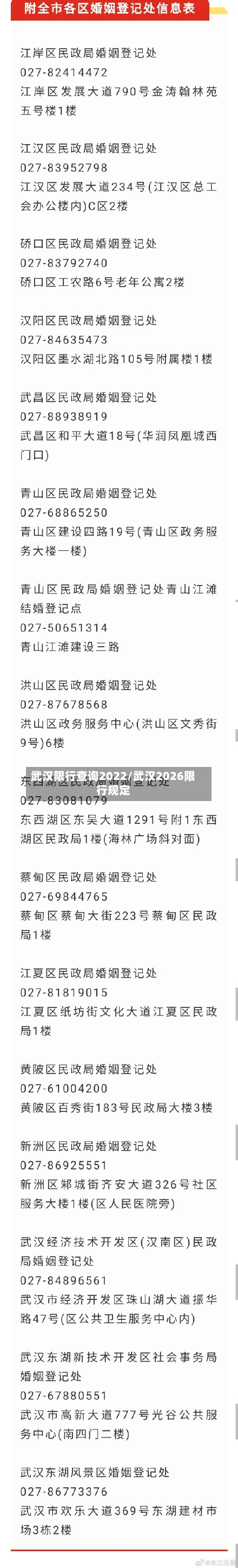 武汉限行查询2022/武汉2026限行规定-第2张图片