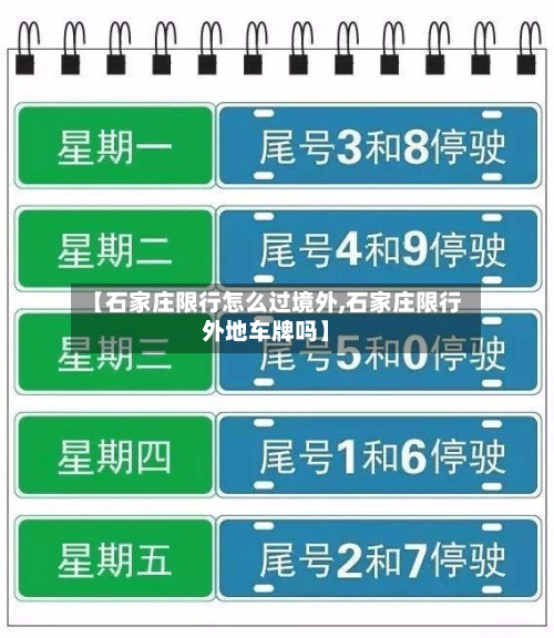【石家庄限行怎么过境外,石家庄限行外地车牌吗】-第2张图片