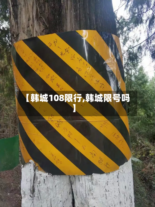 【韩城108限行,韩城限号吗】