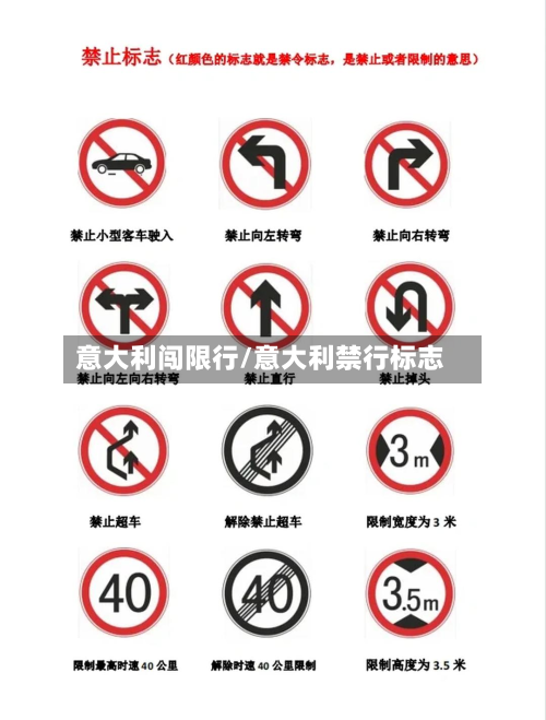 意大利闯限行/意大利禁行标志-第3张图片