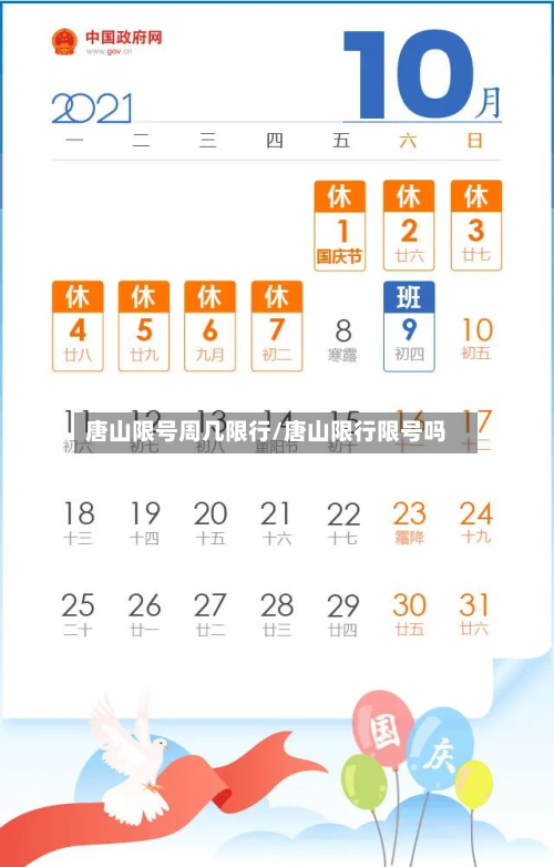 唐山限号周几限行/唐山限行限号吗-第3张图片
