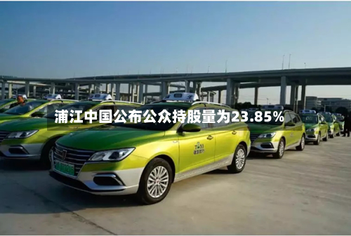 浦江中国公布公众持股量为23.85%-第2张图片