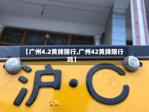 【广州4.2黄牌限行,广州42黄牌限行吗】-第2张图片