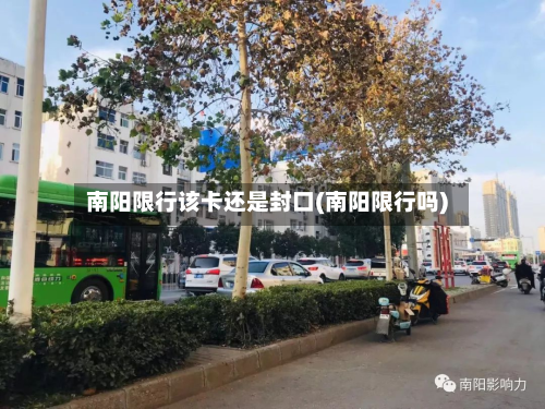 南阳限行该卡还是封口(南阳限行吗)-第2张图片