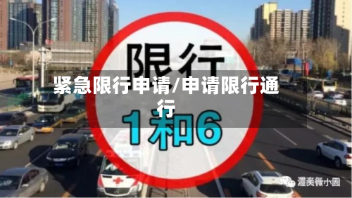 紧急限行申请/申请限行通行-第2张图片