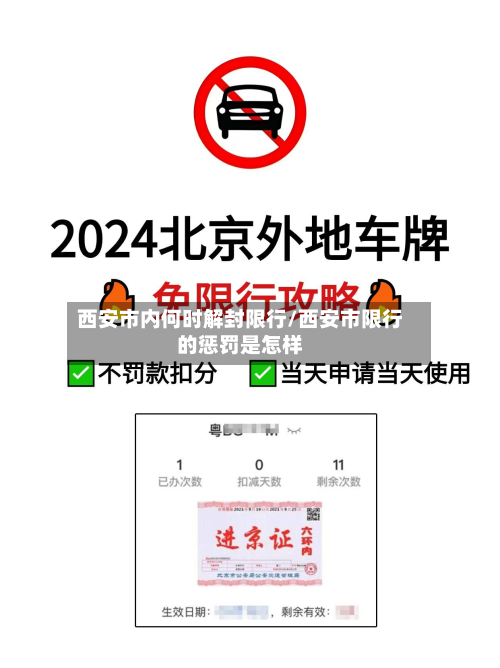 西安市内何时解封限行/西安市限行的惩罚是怎样-第2张图片
