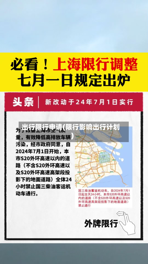 出行限行申请(限行影响出行计划)