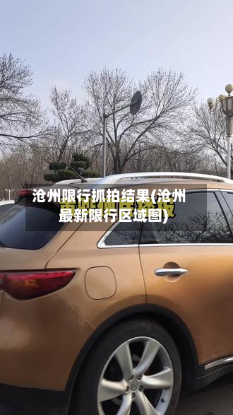 沧州限行抓拍结果(沧州最新限行区域图)
