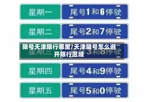 限号天津限行哪里/天津限号怎么避开限行区域-第3张图片