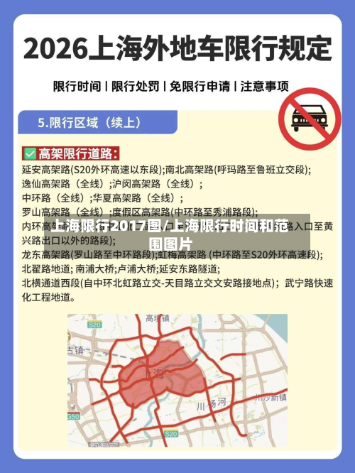 上海限行2017图/上海限行时间和范围图片