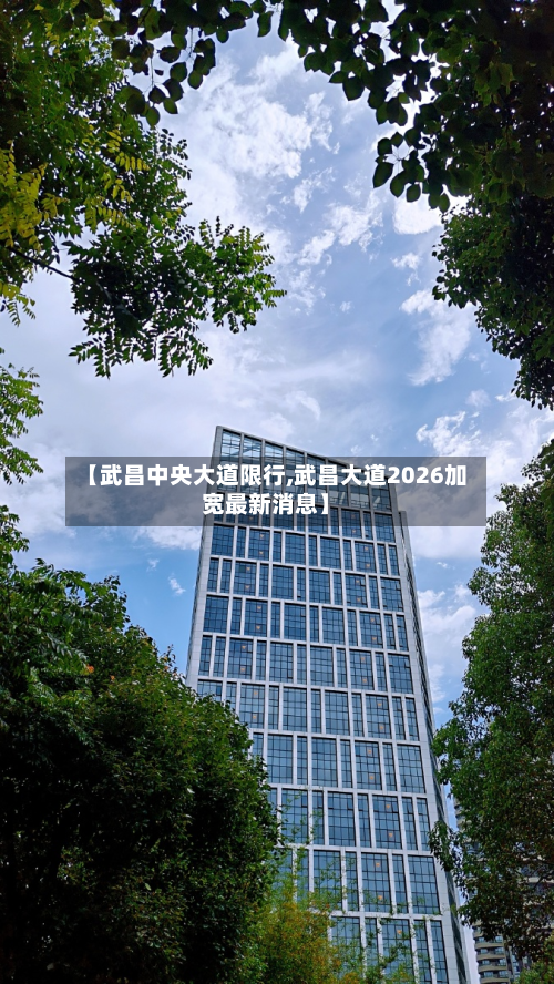 【武昌中央大道限行,武昌大道2026加宽最新消息】