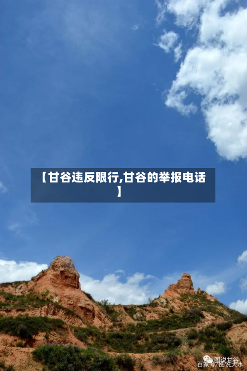 【甘谷违反限行,甘谷的举报电话】-第2张图片