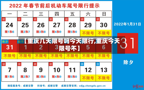 【重庆几天限号吗今天限行,重庆今天限号不】