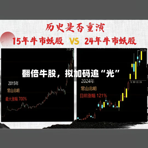 翻倍牛股，拟加码追“光”