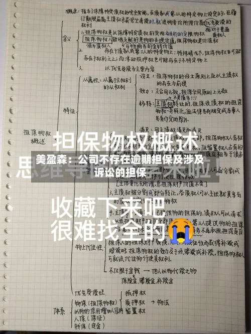 美盈森：公司不存在逾期担保及涉及诉讼的担保-第3张图片