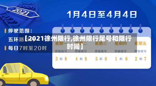 【2021徐州限行,徐州限行尾号和限行时间】