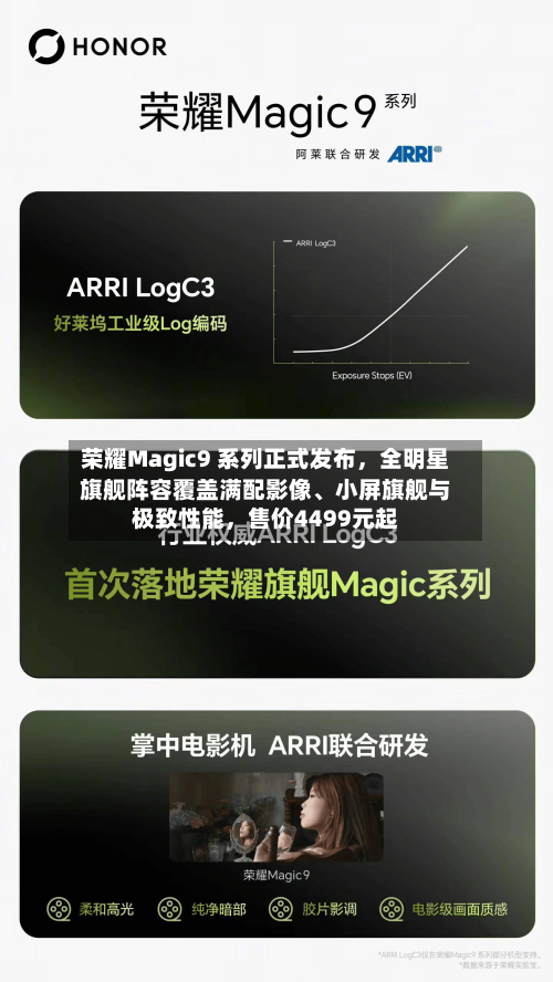 荣耀Magic9 系列正式发布，全明星旗舰阵容覆盖满配影像	、小屏旗舰与极致性能	，售价4499元起-第2张图片
