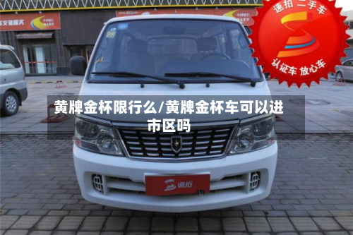 黄牌金杯限行么/黄牌金杯车可以进市区吗-第2张图片