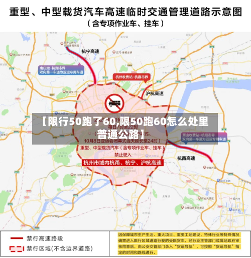 【限行50跑了60,限50跑60怎么处里普通公路】