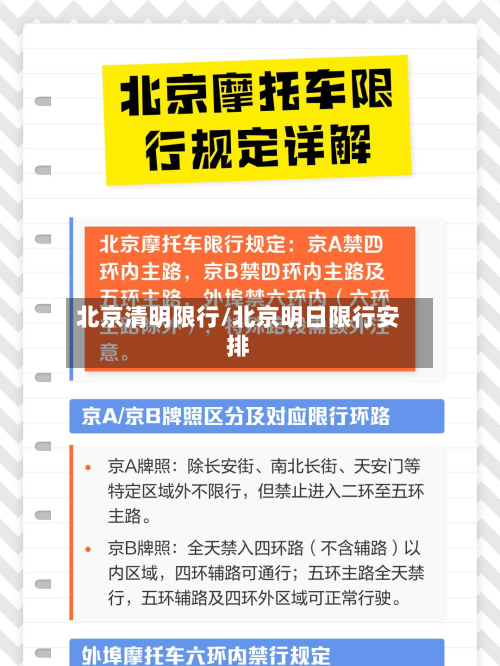 北京清明限行/北京明日限行安排