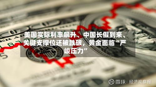 美国实际利率飙升、中国长假到来	、关键支撑位还被跌破，黄金面临“严峻压力”-第2张图片
