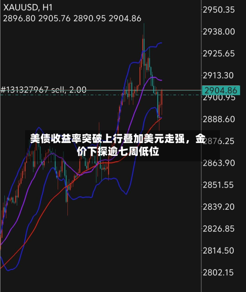 美债收益率突破上行叠加美元走强，金价下探逾七周低位-第3张图片