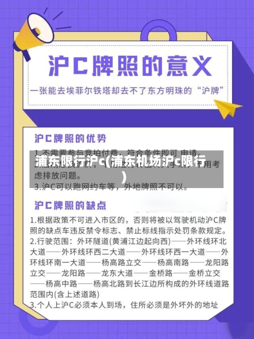 浦东限行沪c(浦东机场沪c限行)