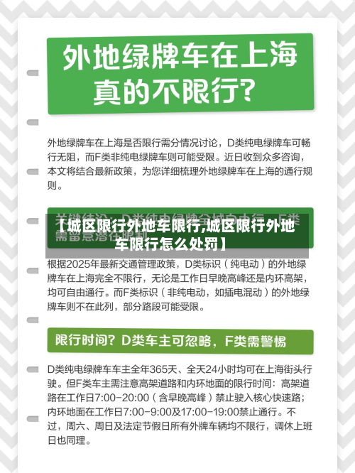 【城区限行外地车限行,城区限行外地车限行怎么处罚】