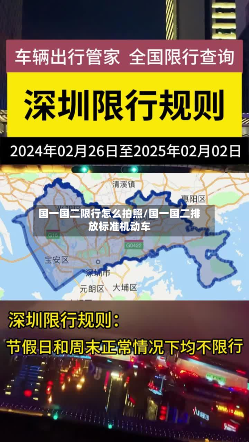 国一国二限行怎么拍照/国一国二排放标准机动车-第2张图片