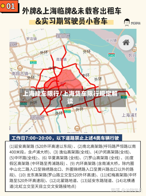 上海挂车限行/上海货车限行规定解读
