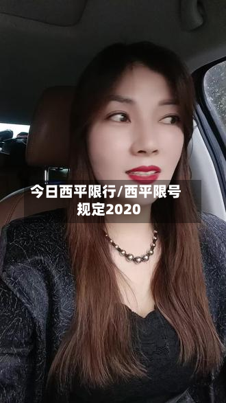 今日西平限行/西平限号规定2020-第2张图片