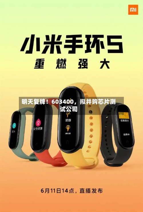 明天复牌！603400，拟并购芯片测试公司