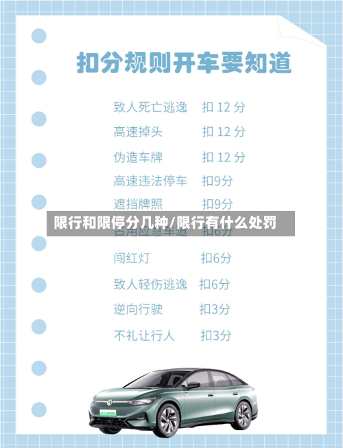 限行和限停分几种/限行有什么处罚
