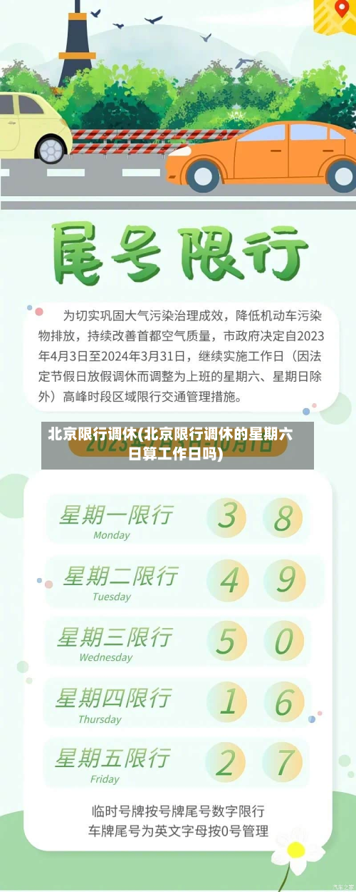 北京限行调休(北京限行调休的星期六日算工作日吗)-第2张图片