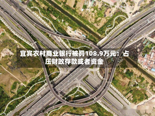 宜宾农村商业银行被罚108.9万元：占压财政存款或者资金-第2张图片