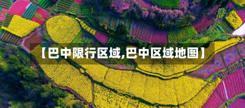 【巴中限行区域,巴中区域地图】-第3张图片