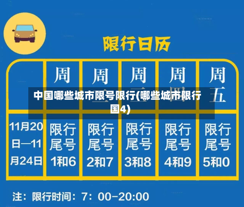 中国哪些城市限号限行(哪些城市限行国4)-第3张图片