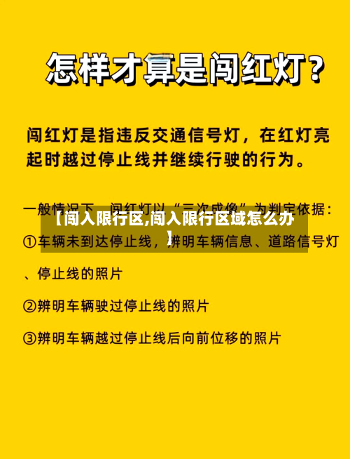 【闯入限行区,闯入限行区域怎么办】